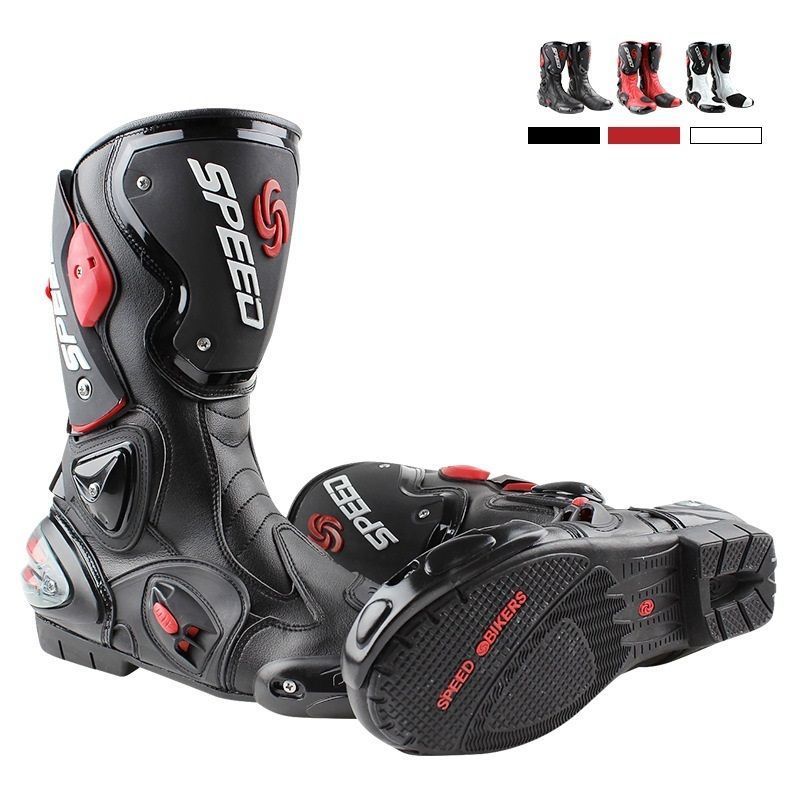 SPEED BIKERS ブーツ SPEED バイク用 レーシングブーツ ブラック