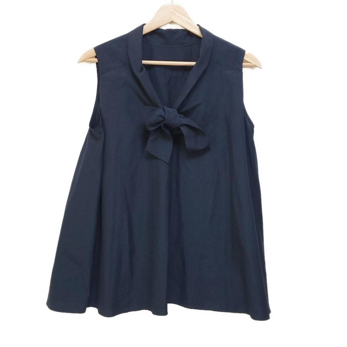 ノーブルnoble ノースリーブシャツ フリーサイズ NOBLE(ノーブル) ノースリーブシャツブラウス レディース美品