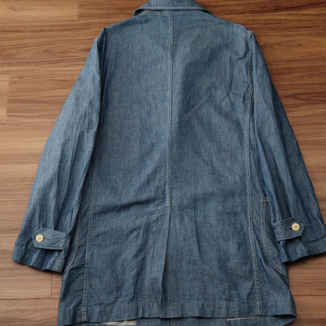 美品 KATO’ カトー ステンカラーショートコート ロングシャツ M 美品 KATO' カトー ステンカラーショートコート ロングシャツ M