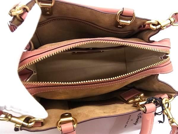 未使用　COACH　コーチ　ローグ25　ディズニーコラボ COACH 未使用品 コーチ × DISNEY ローグ 25 シグネチャー ウィズ