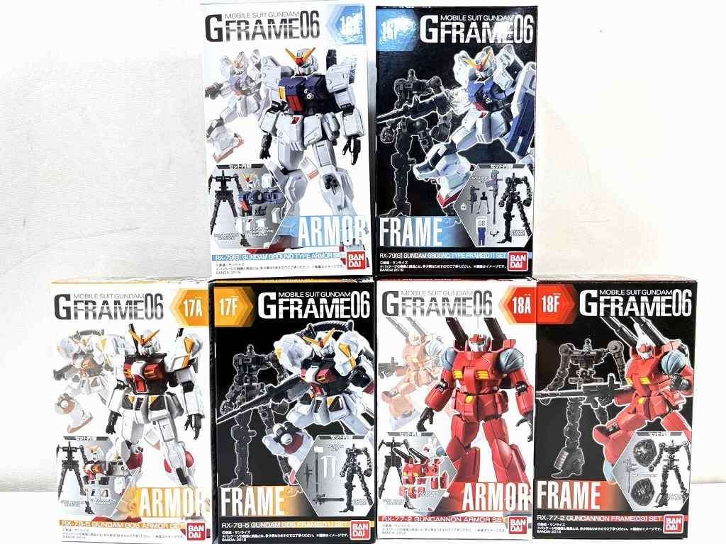 BANDAI - s25t-0627y【中古】【未使用】【未開封】BANDAI MOBILE SUIT GUNDAM G FRAME 06　バンダイ　モビルスーツ　ガンダム　Gフレーム 06　ガンプラ　セット　まとめ売り s25t-0627y【中古】【未使用】【未開封】BANDAI MOBILE SUIT