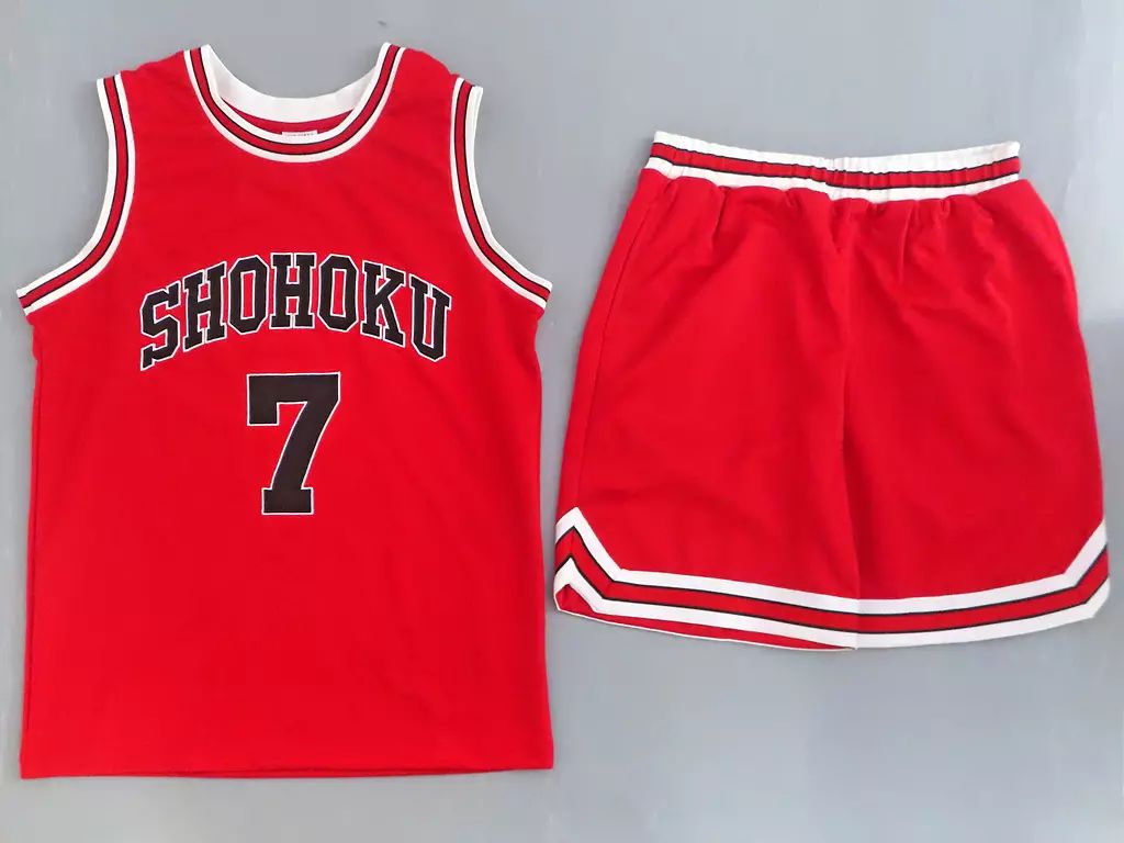 コスプレ衣装 宮城リョータ 湘北ユニフォームセット レッド Mサイズ 映画 THE FIRST SLAM DUNK-スラムダンク- 復活上映 劇場グッズ