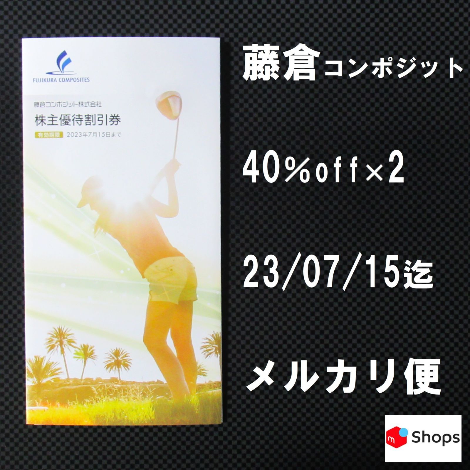 藤倉コンポジット 株主優待割引券 - その他