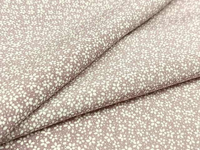 平和屋着物▽江戸小紋 単衣 花尽くし 正絹 AABC7507jh