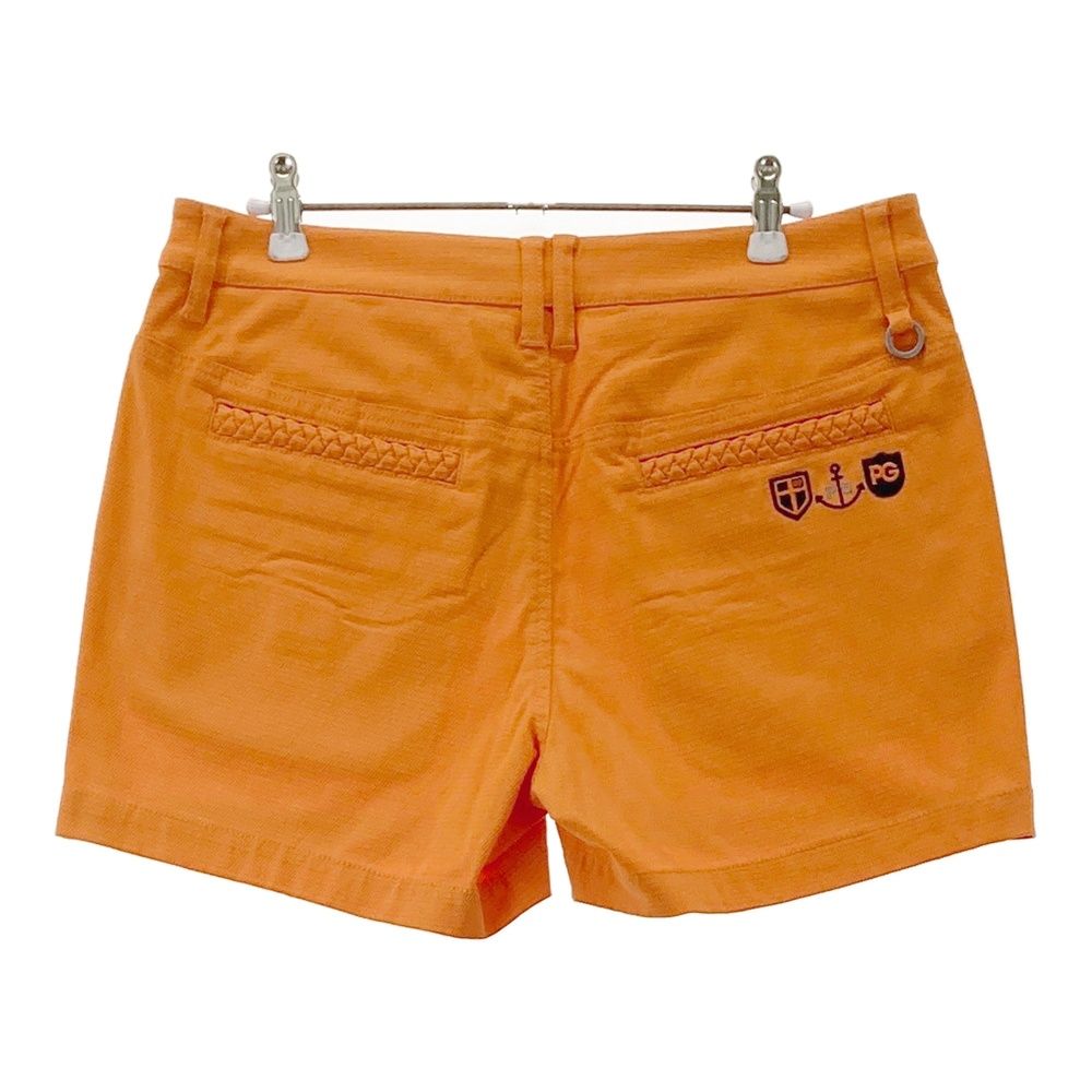 サイズ 2 PEARLY GATES パーリーゲイツ 055-1132502 ショートパンツ オレンジ系 240101475267 ゴルフウェア レディース ストスト