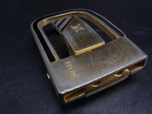 CELINE セリーヌ マカダム バックル レザーベルト 楽天市場】CELINE(セリーヌ) マカダム ベルト レザー ブラック