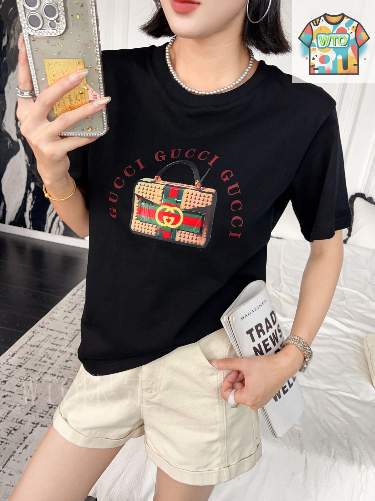 GUCCI プロシャツ/ショートスリーブ GUCCI グッチ 625323 XJCNZ GG Short Sleeve Polo Shirt ロゴ