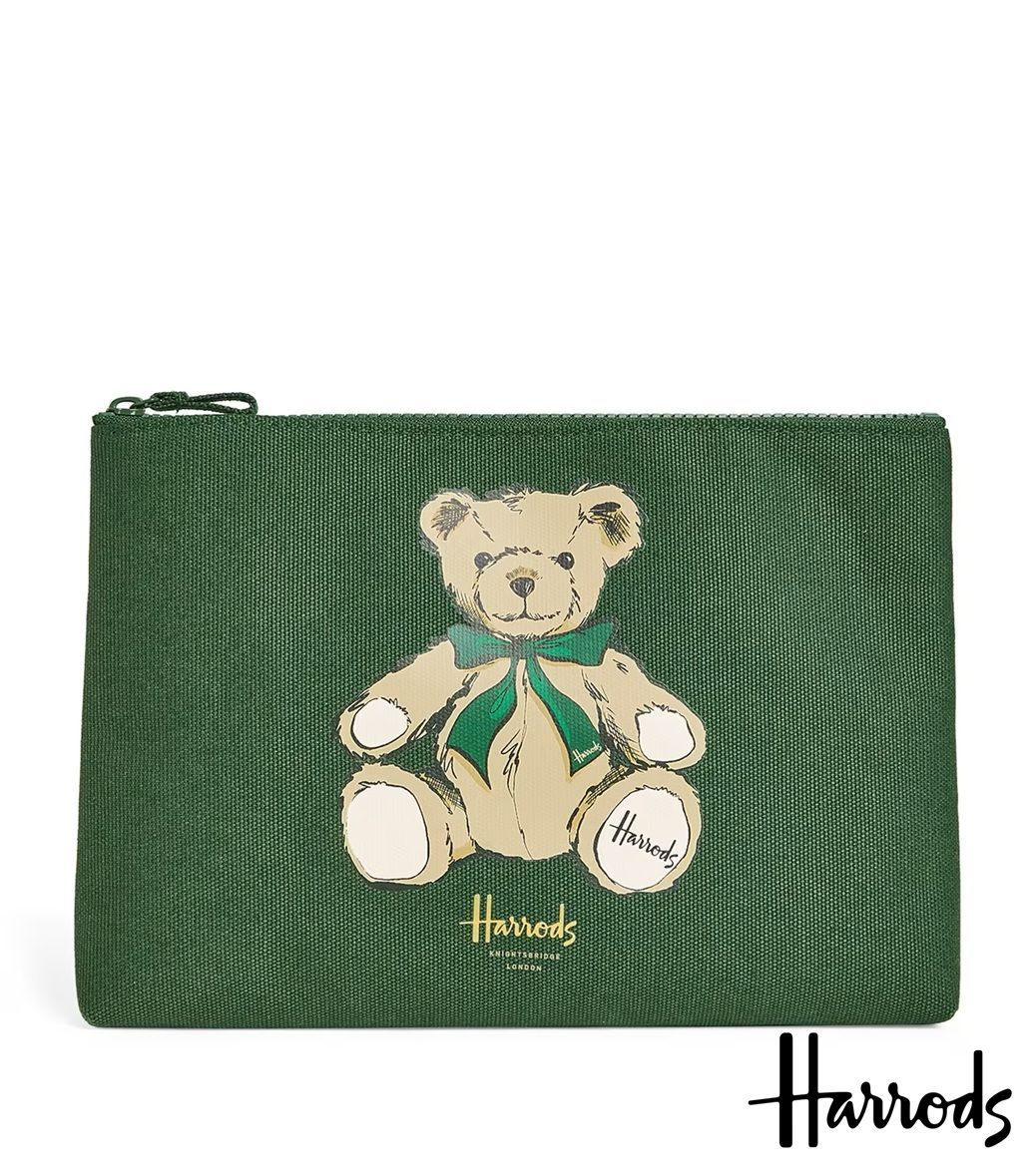 Harrods ハロッズ ヘンリー・ベアポーチ Henry Bear Pouch - メルカリ