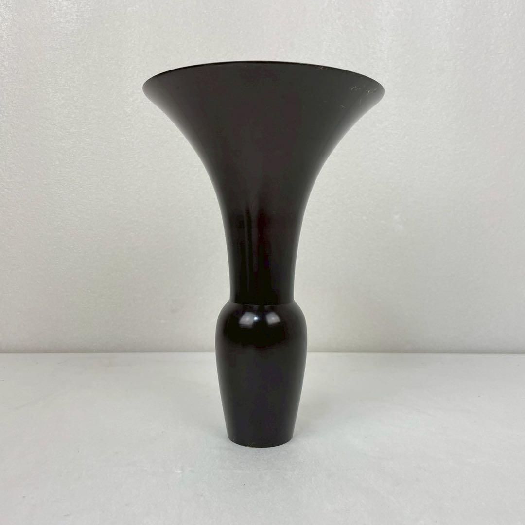 習い事　草月流　生け花　花器(陶器) 折り紙　黒 習い事 草月流 生け花 花器(陶器) 折り紙 黒