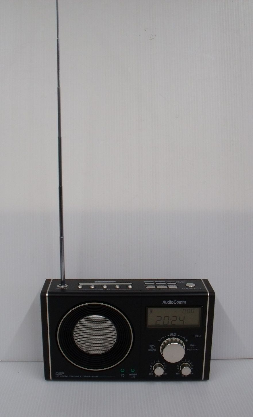 AudioComm AM/FM 書斎ラジオ ワイド RAD-T941N囗T巛 - メルカリ