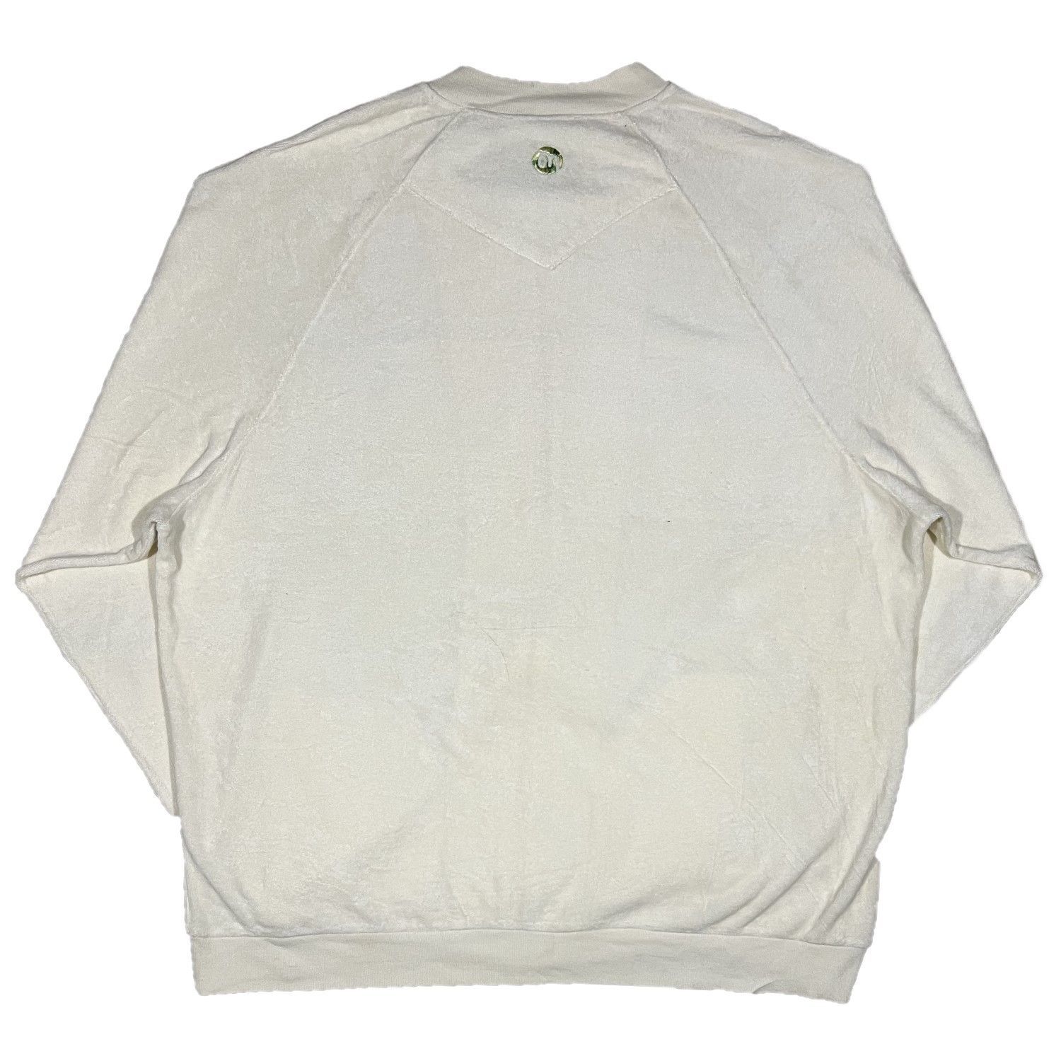 ミーザン アート デザインパッチ 長袖 スウェット 上下セットアップ  