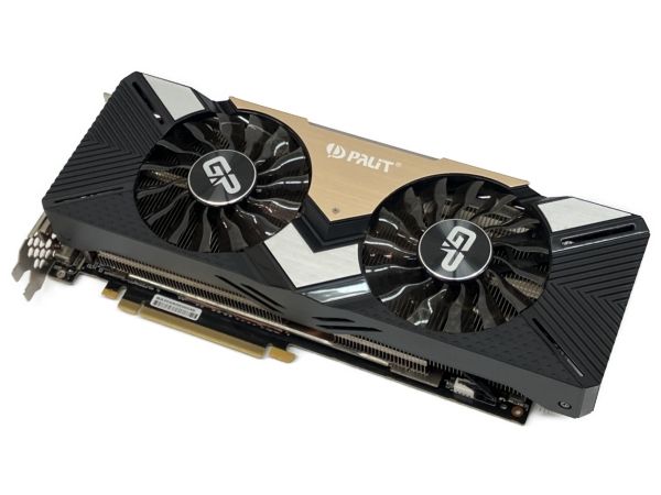 PALIT RTX2080Ti DUAL 11G グラフフィックボード PC周辺機器 グラボ