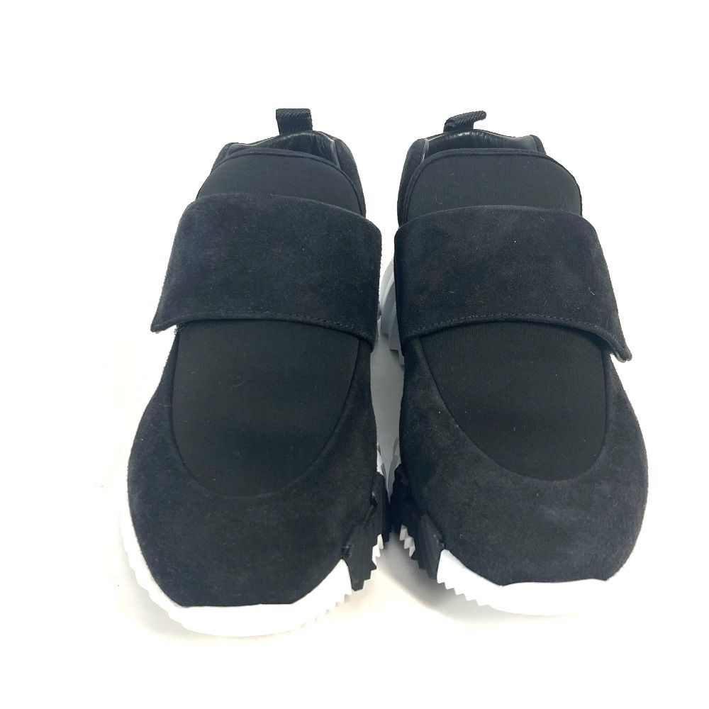 HERMES エルメス スニーカー H スニーカー スエード ブラック HERMES エルメス スニーカー H スニーカー スエード ブラック