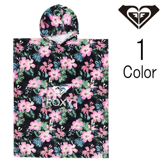 ロキシー Roxy キッズ RG STAY MAGICAL PRINTED お着換えタオル ポンチョ 子ども服