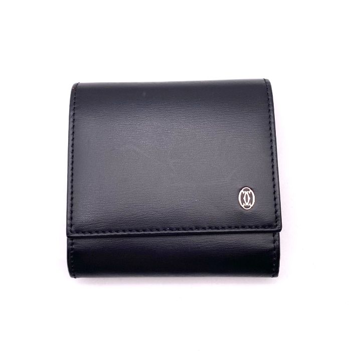 Cartier カルティエ レザー コインケース eH0792A
