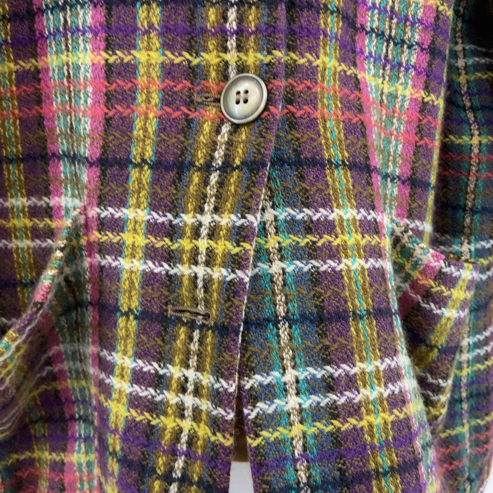 MISSONI ミッソーニ レディース ノーカラージャケット チェック