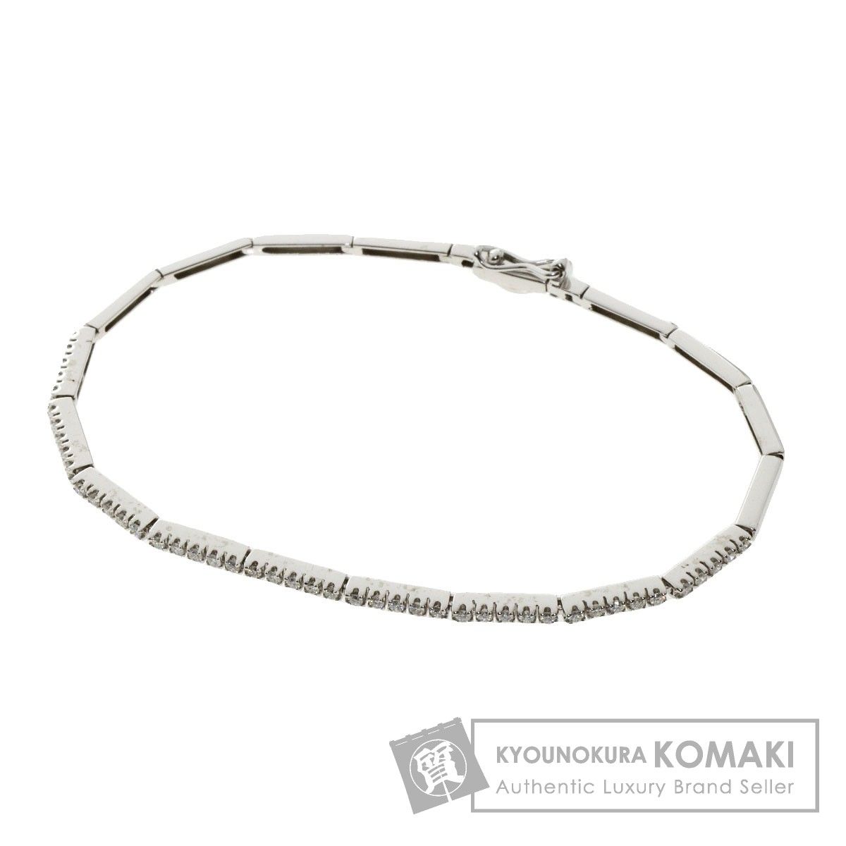 STAR JEWELRY ダイヤモンド ブレスレット K18WG レディース