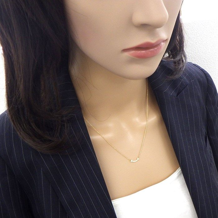ティファニー Tiffany & Co. ネックレス T スマイル ミニ