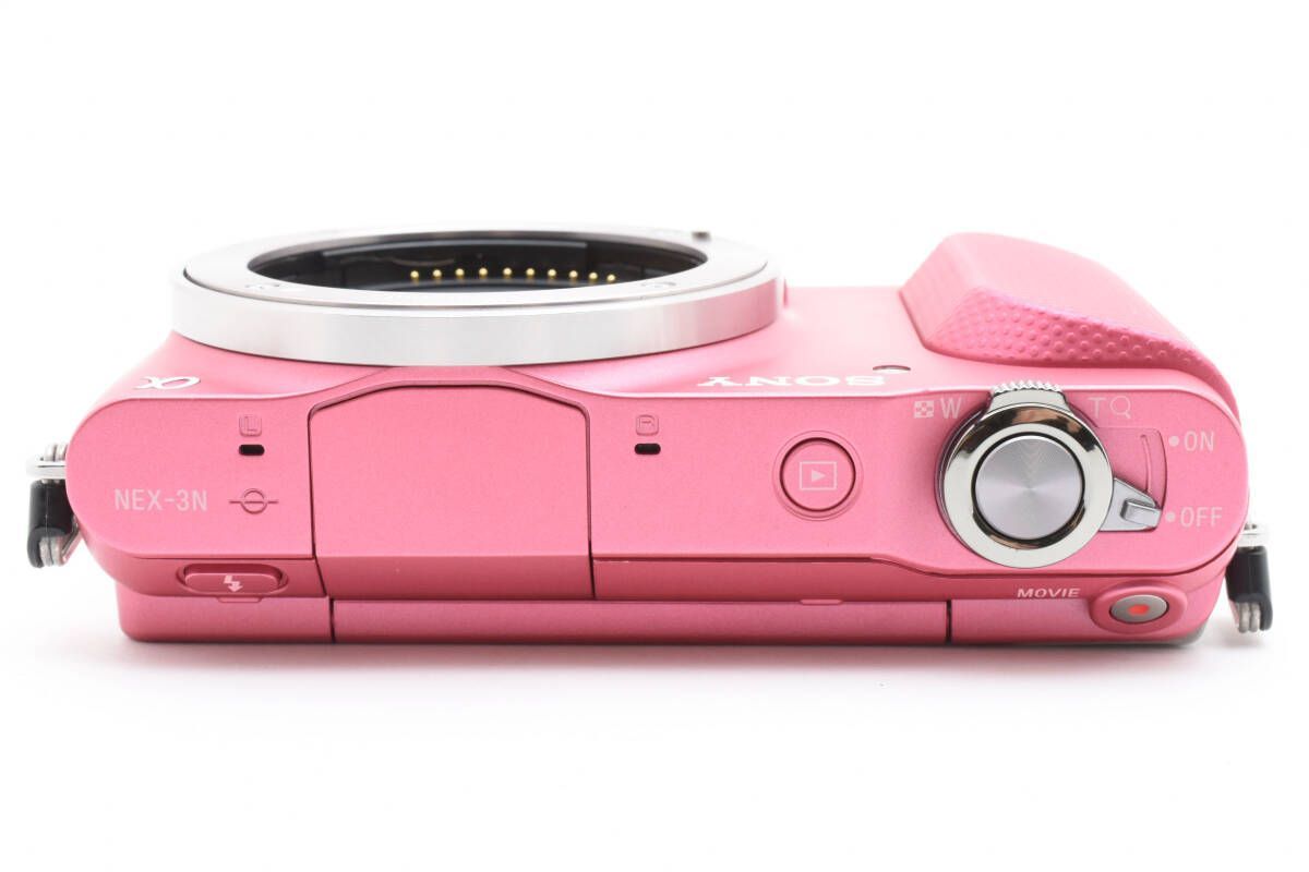 ☆訳あり美品☆SONY ソニー NEX-3N ボディ ピンク #2695W0622W011
