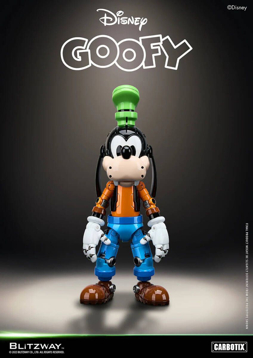 Mickey Mouse and Friends Goofy as Street Repair Worker PVC