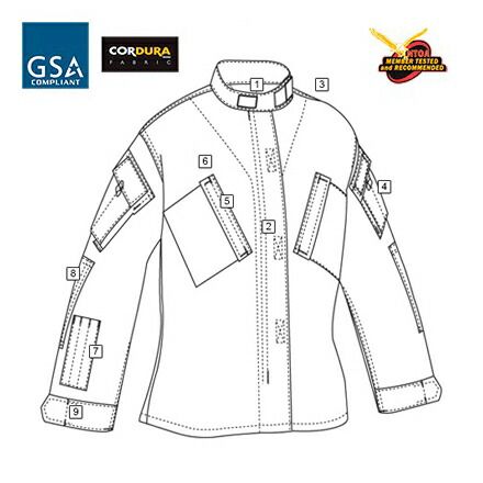 TRU-SPEC レスポンス タクティカル Tactical Response Uniform