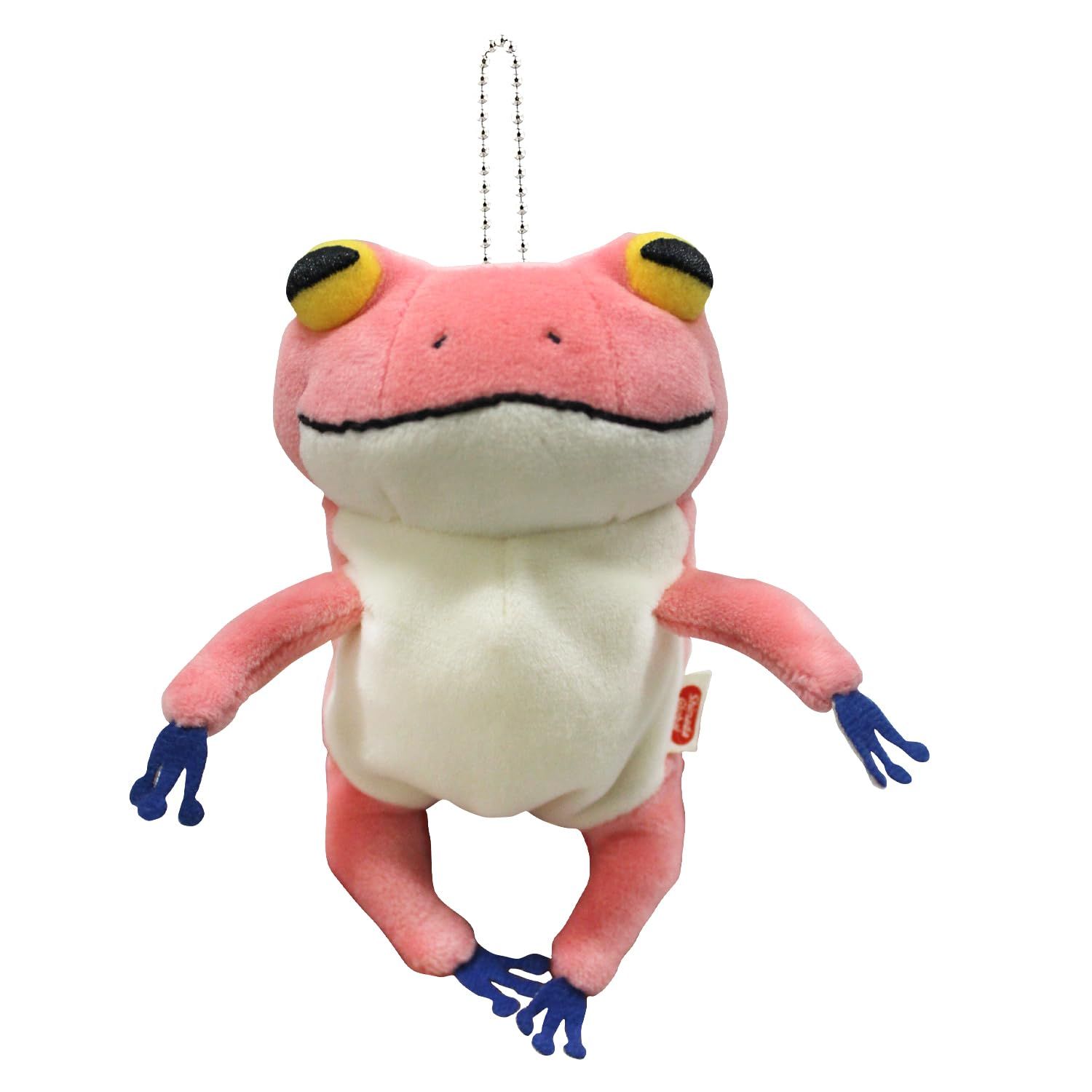 mini) 7×5×14cm ピンク ぬいぐるみ もちかえる カエル もち
