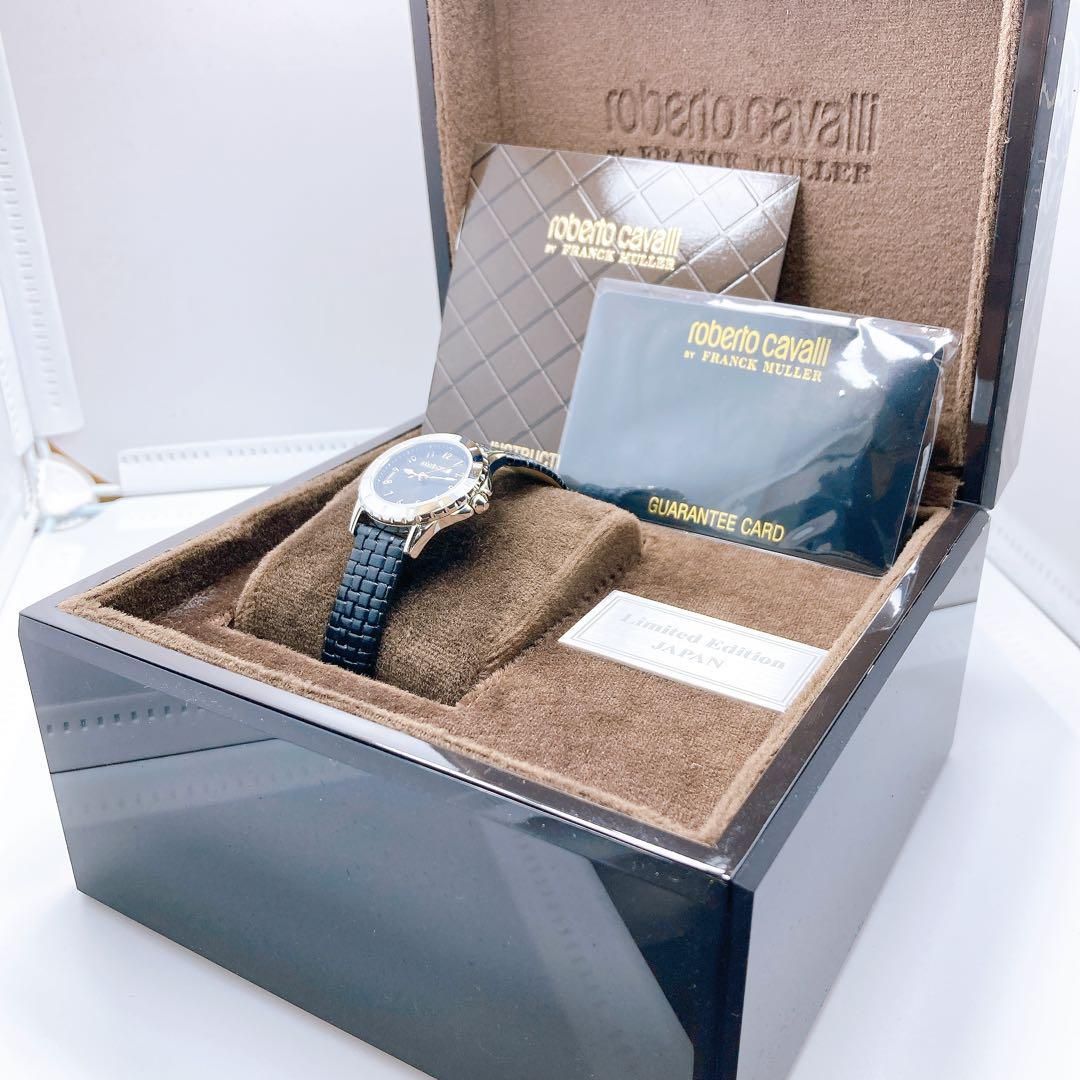 414ロベルトカヴァリ フランクミュラー ラウンド クォーツ 腕時計  