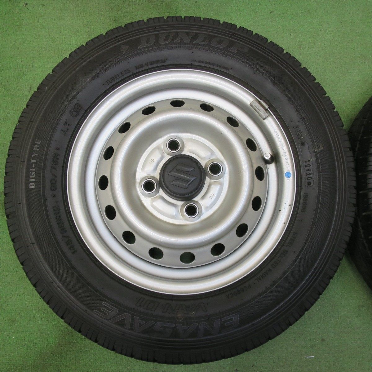 車 キレイ☆スズキ キャリイ エブリイ アルト 等 純正 スチール 145 