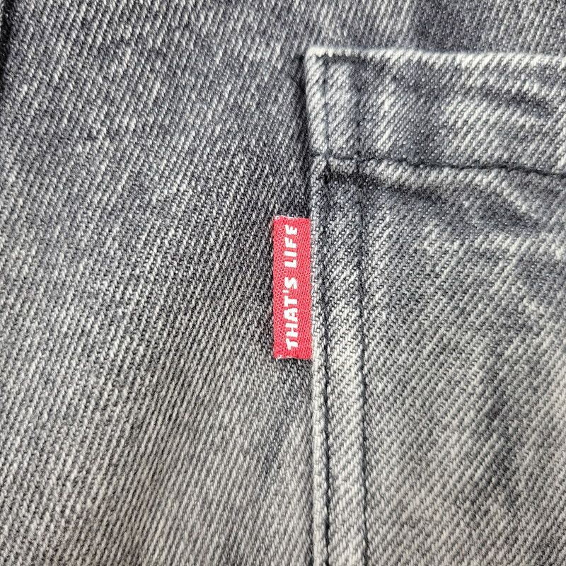 ザッツライフ WIDE DENIM PANTS TF-25030 中古品】 THAT'S LIFE ザッツライフ WIDE DENIM PANTS TF-25030