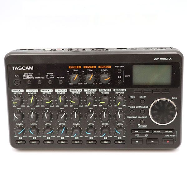 タスカム TASCAM 8トラック マルチトラックレコーダー MTR DP-008EX