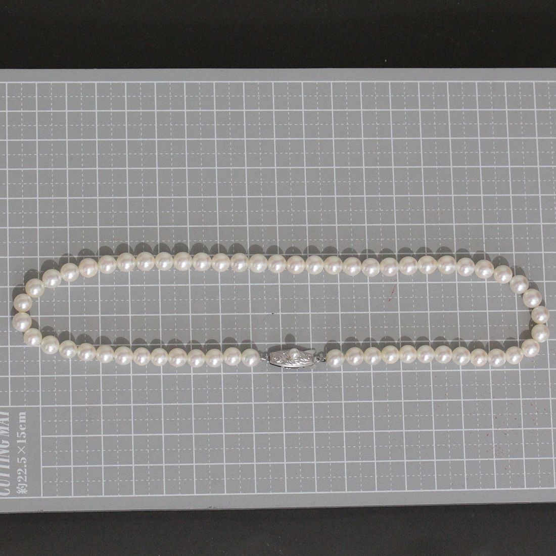 TASAKI - タサキ アコヤパール 6-6.5mm ネックレス 約37cm SV