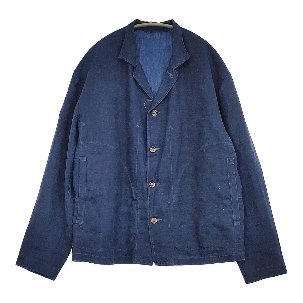 センスのいい お歳暮 45R/45rpm インディゴリネンJACKET 定価102300円 テーラード ジャケット・アウター