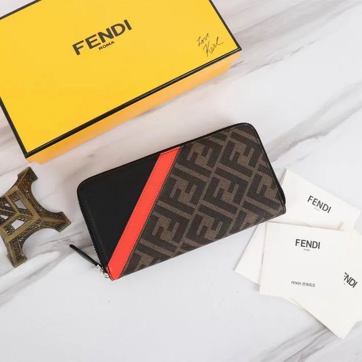 新品未使用】フェンディ/FENDI 長財布 ジップ・ラウンド・ウォレット - メルカリ