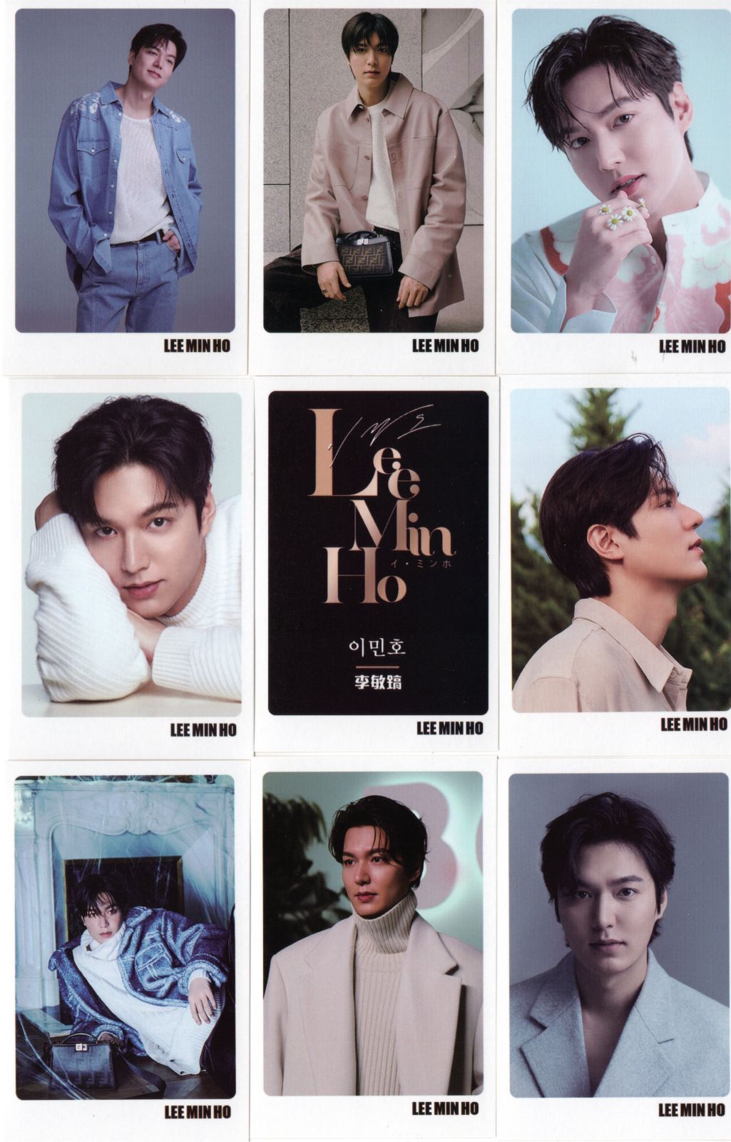 イ・ミンホ イミンホ K-POP グッズ トレカ フォトメッセージカード 56