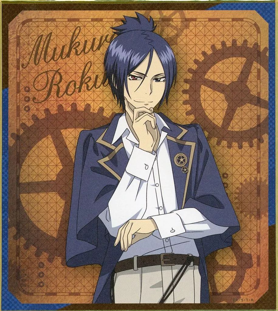 中古】紙製品 六道骸 ミニ色紙 「オンラインクジら 家庭教師ヒットマン