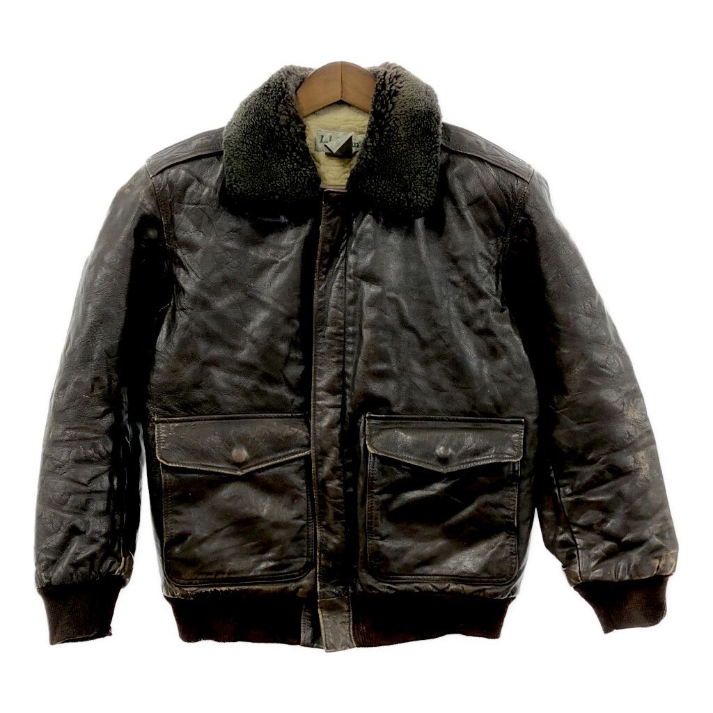 70年代 USA製 L.L.Bean エルエルビーン G-1 レザージャケット