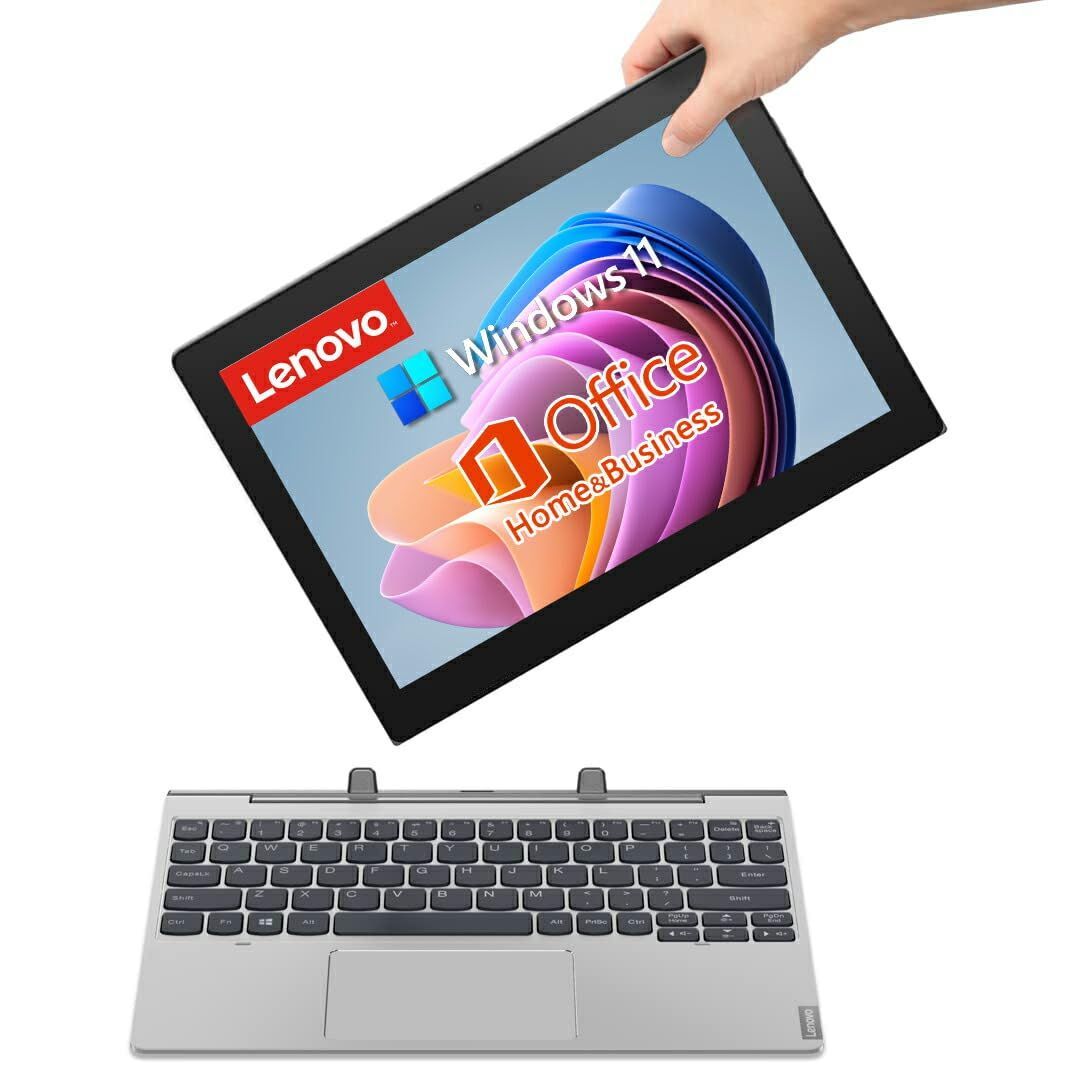 人気商品】2-in-1 ノートパソコン IdeaPad レノボ D330/Windows 11 & MS Office 2019  Home&Business(永続版)搭載/10.1型 HD IPS液晶/Celeron/メモリ:4GB/eMMC:64GB/We - メルカリ