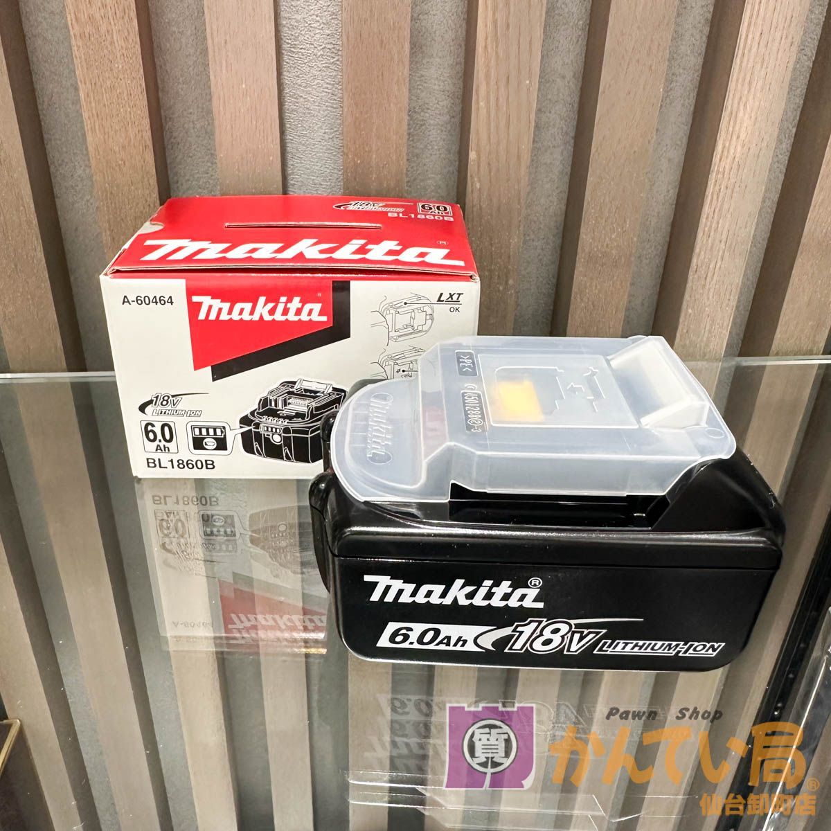 送料無料 BL1860B マキタ 純正バッテリー 未使用品 本体・箱 18V 6.0Ah 