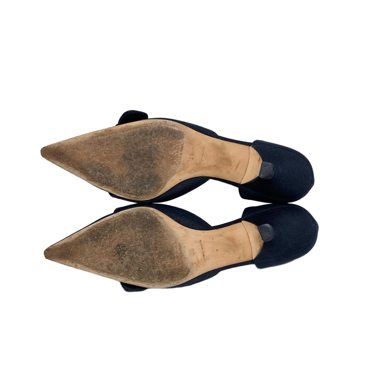 美品　PRADA プラダ パンプス 36 PRADA(プラダ) パンプス 36 1/2 レディース - 黒 スタッズ