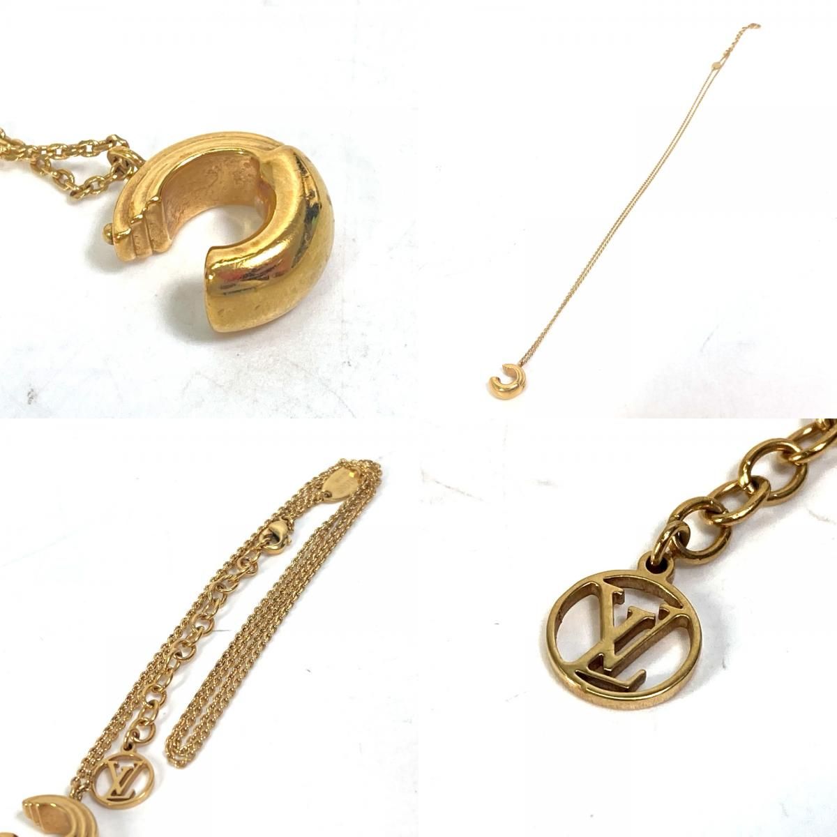 ルイヴィトン M61058 イニシャルネックレス LV&ME C ネックレス - メルカリ