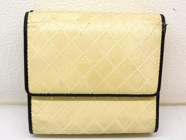 シャネル □ 小売業者 A33910 ビコローレ コンパクト Wホック財布