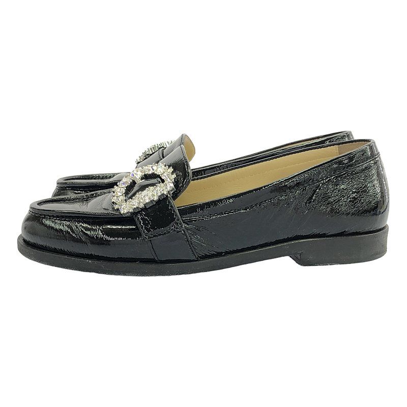 JIMMY CHOO / ジミーチュウ | CHERI LOAFER ビジューバックル