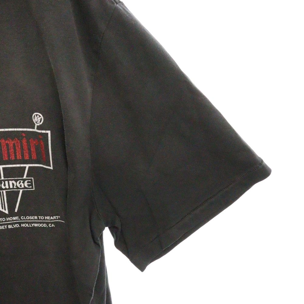 AMIRI (アミリ) VINTAGE AMIRI LOUNGE TEE BLACK ヴィンテージアミリ 