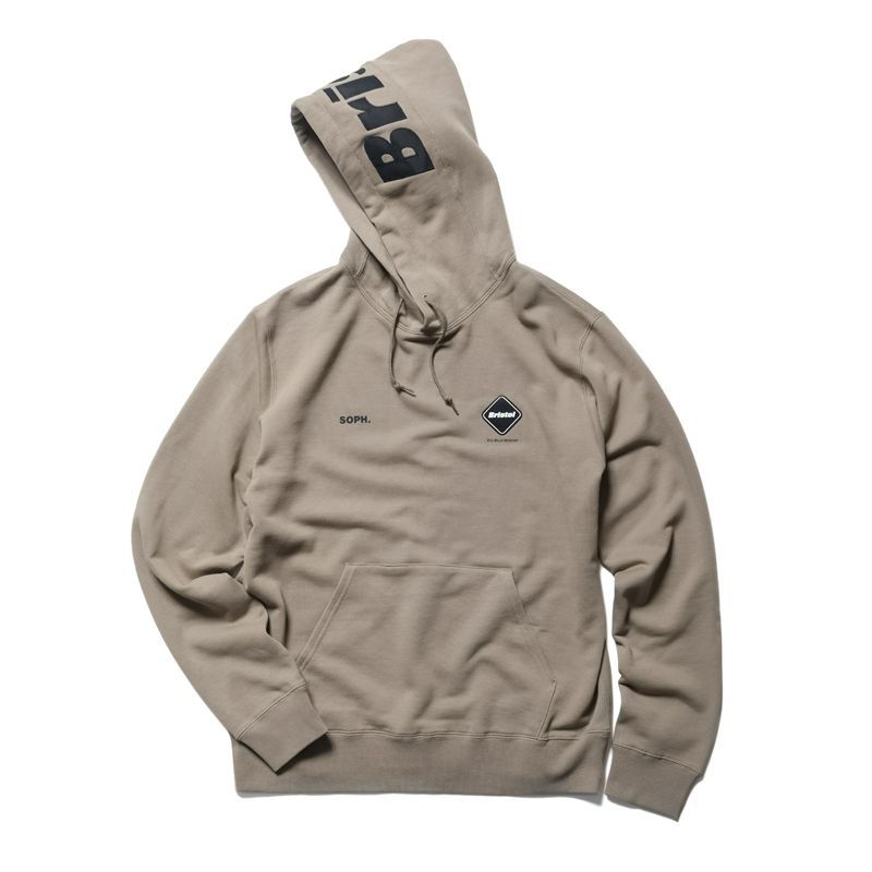 22SS FCRB LOGO APPLIQUE PULLOVER HOODIE - パーカー