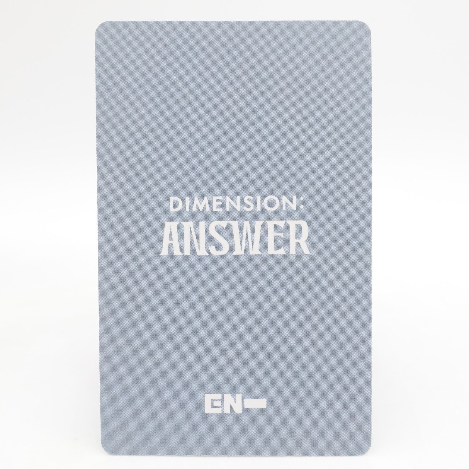 ENHYPEN ジョンウォン DIMENSION:ANSWER weverse JP 特典 トレカ