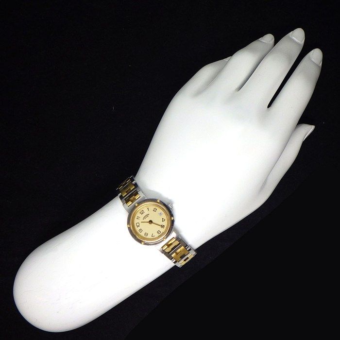 エルメス時計/極極極美品CL3.240/新品電池新品仕上げ正常稼働品/レディース エルメス時計/極極極極美品CL3.240/新品仕上げ正常稼働品/レディース