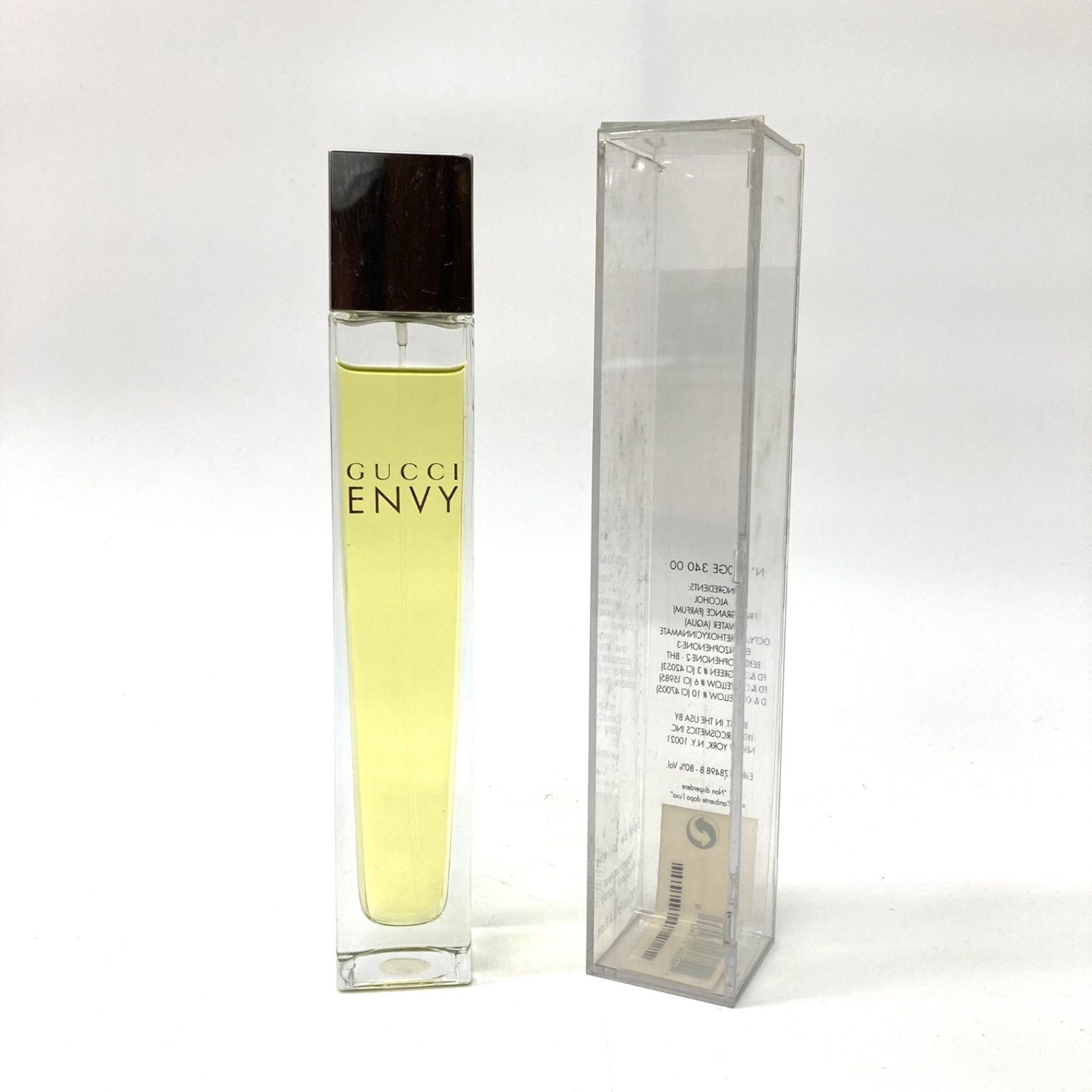 GUCCI】グッチ ENVY エンヴィ オードトワレ 100ml 香水 廃盤 ケース