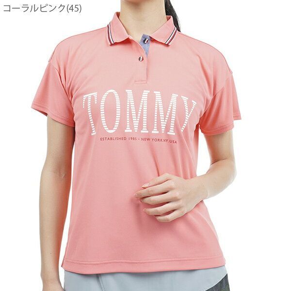 TOMMY HILFIGER GOLF ポロシャツ レディース トミー