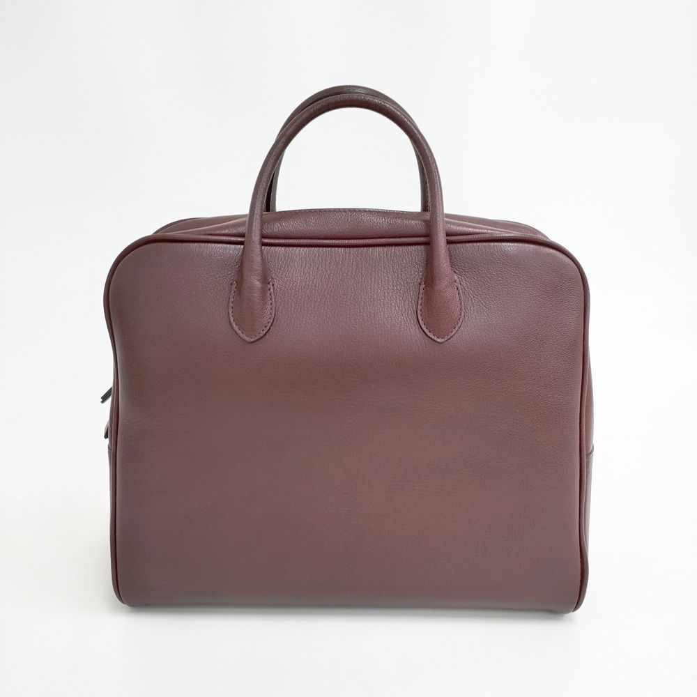 ARTS&SCIENCE Short handle bowling bag M レザーハンドバッグ