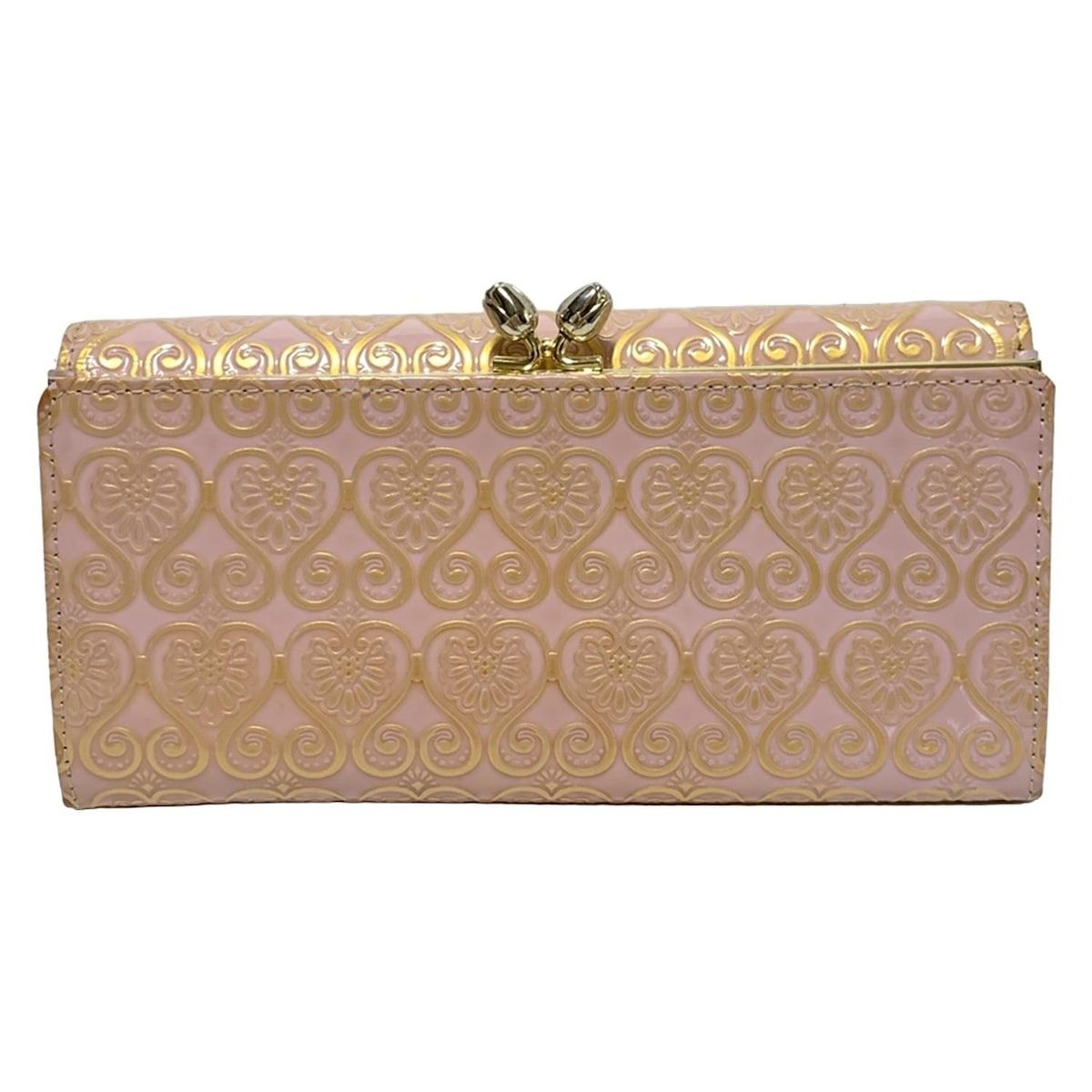 美品‼️ 当日発送‼️ エナメル 金 長財布 ✨美品✨ グッチ GG